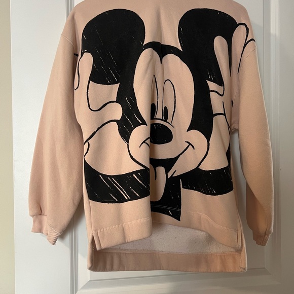 Pink Mickey Mouse Sweatshirt - Picture 1 of 2